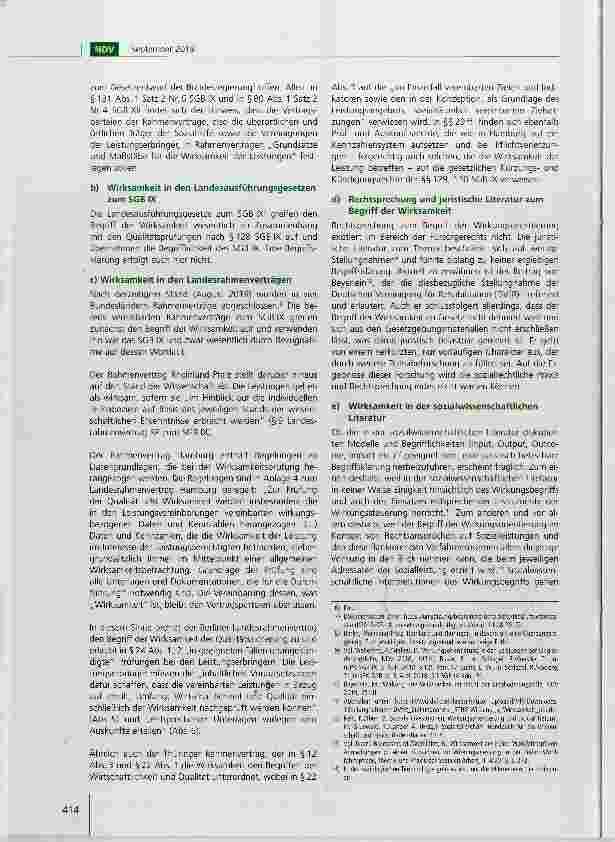 Vorschauseite 2: Die Einführung von Instrumenten der Wirkungssteuerung durch das Bundesteilhabegesetz und ihre rechtlichen Implikationen
