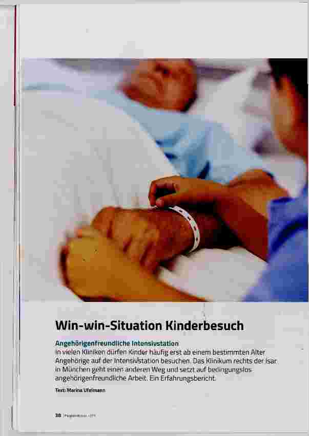 Vorschauseite 1: Win-win-Situation Kinderbesuch