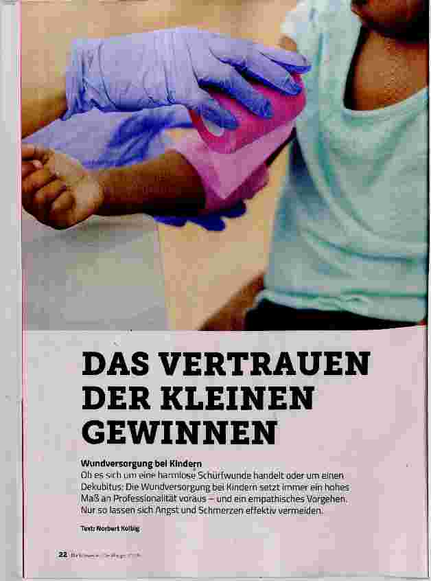 Vorschauseite 1: DAS VERTRAUEN DER KLEINEN GEWINNEN