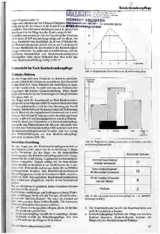 Vorschauseite 4: Kinderkrankenpflege im Rahmen der Krankenpflegeausbildung