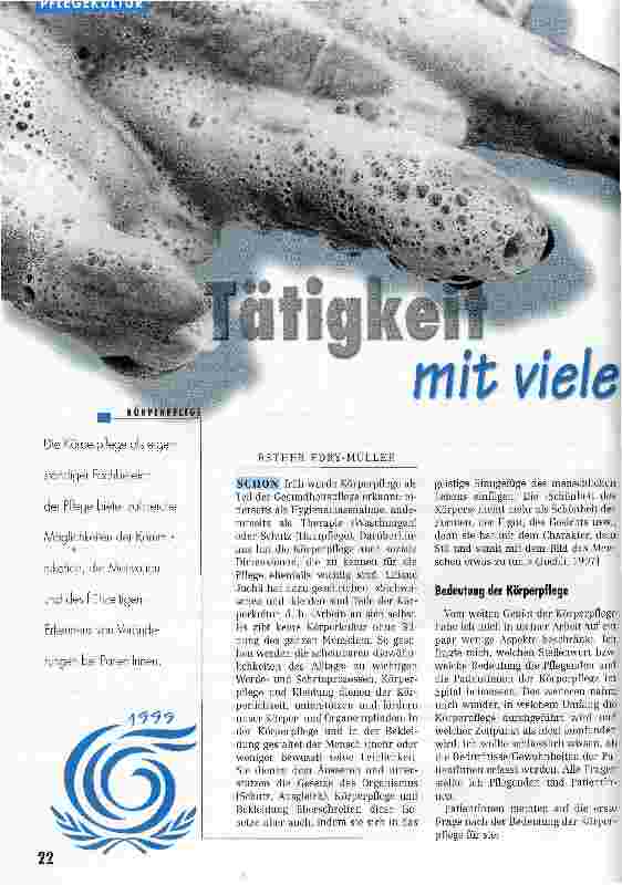 Vorschauseite 1: Tätigkeit mit vielen Facetten