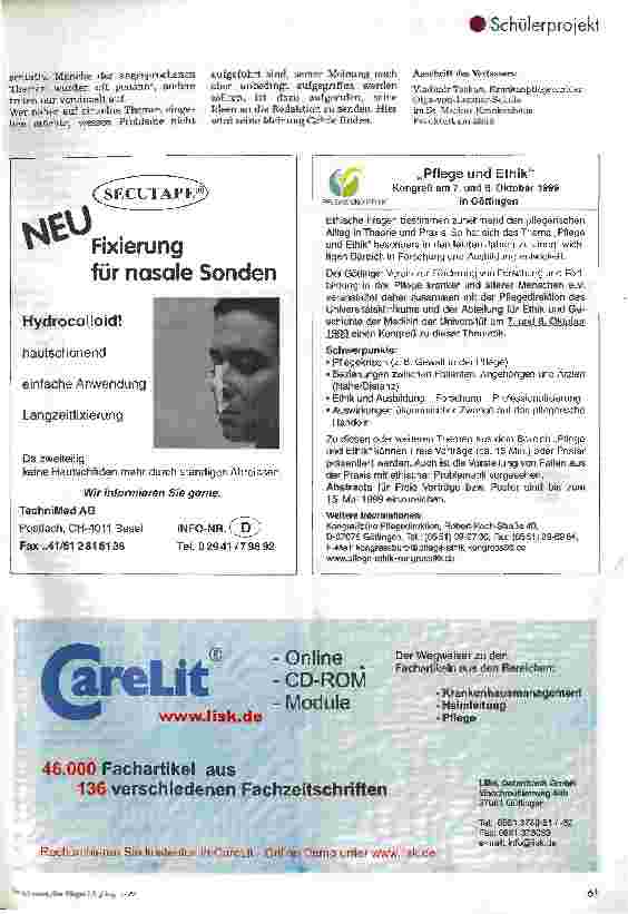 Vorschauseite 4: Schüler/innen leiten Schüler/innen an _...Da steh ich nun, ich armer Tor ! Und bin so klug als wie zuvor...-