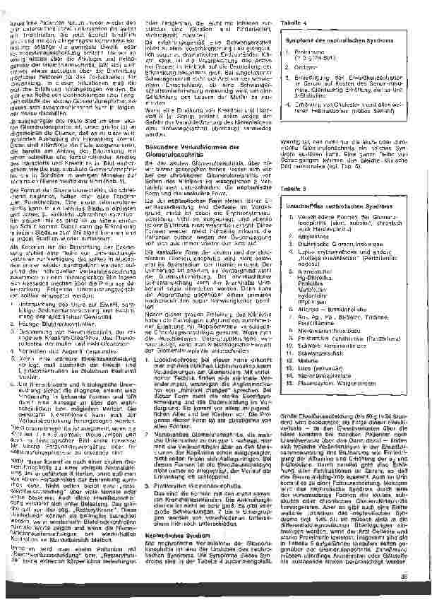 Vorschauseite 4: Praxis der Nephrologie 4. Folge: Glomerulonephritis - Definition, Ätiologie, Pathogenese