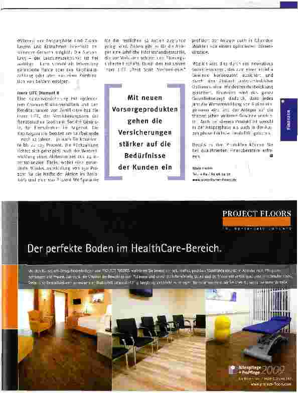 Vorschauseite 2: Flexible Ideen für Ihre Altersvorsorge