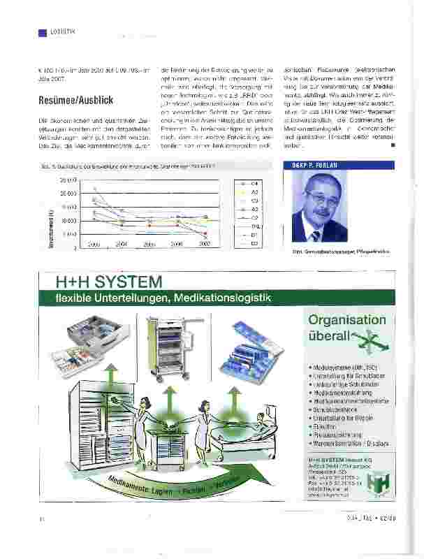 Vorschauseite 3: Implementierung eines Modulsystems für Medikamentenlogistik aller Pflegestützpunkte am LKH Graz West