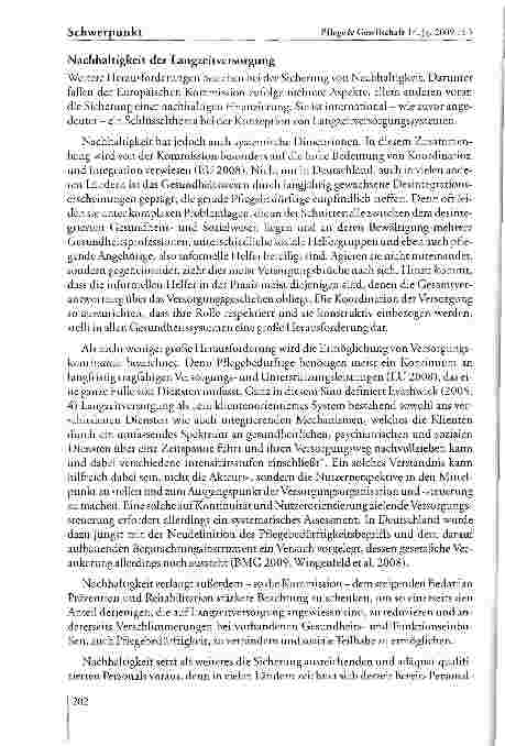 Vorschauseite 6: Zugänglichkeit und Nachhaltigkeit in der Langzeitversorgung — der Aufbau von Pflegestützpunkten vor dem Hintergrund internationaler Erfahrungen