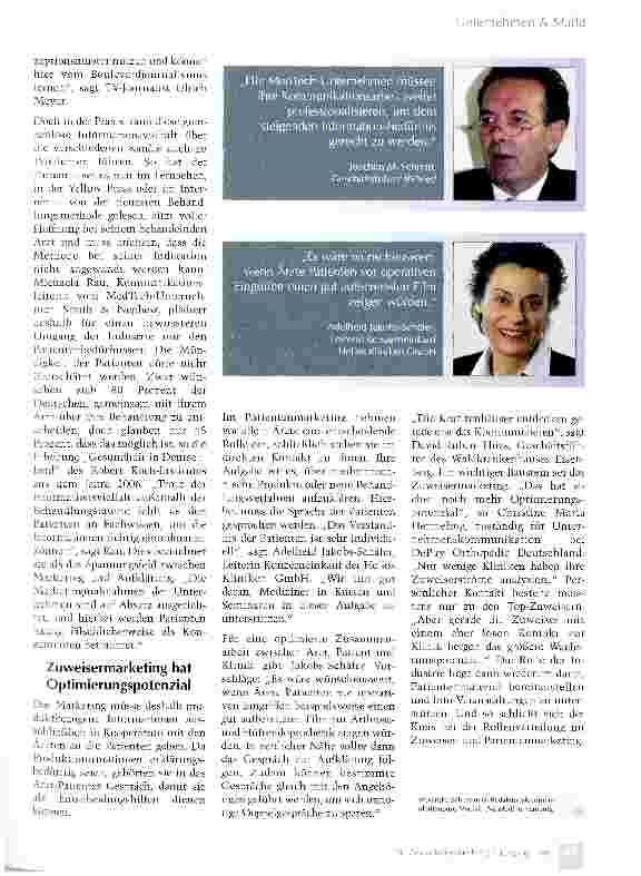 Vorschauseite 2: Herausforderung Patientenkommunikation