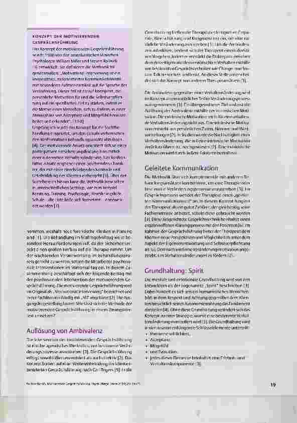 Vorschauseite 2: Motivierende Gesprächsführung