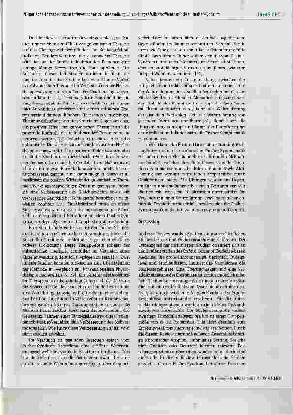 Vorschauseite 6: Pflegerisch-therapeutische Interventionen zur Behandlung von Schlaganfallbetroffenen mit dem Pusher-Syndrom