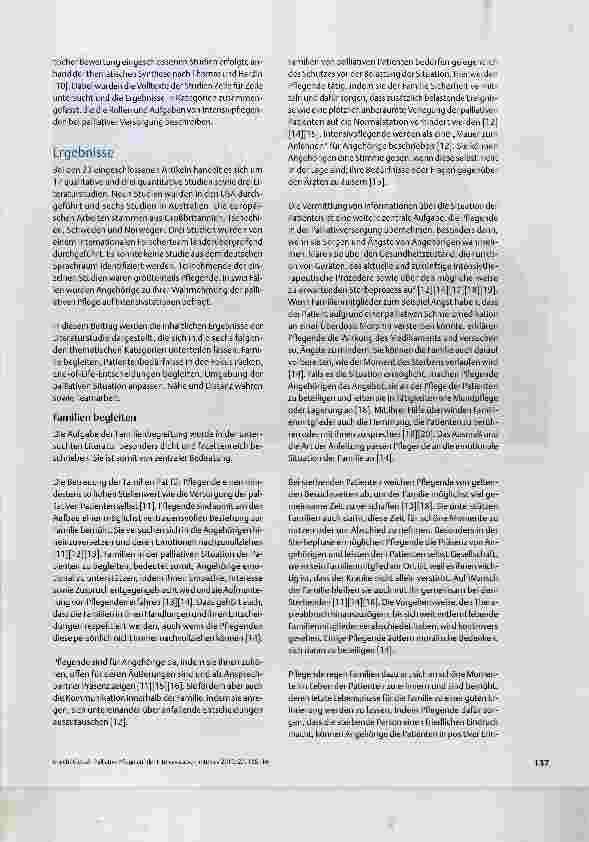 Vorschauseite 3: Palliative Pflege auf der Intensivstation
