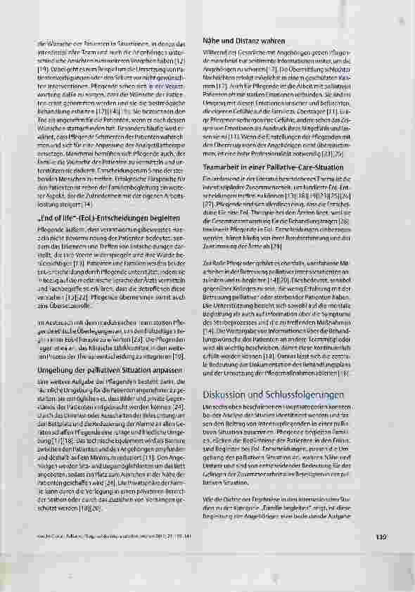 Vorschauseite 5: Palliative Pflege auf der Intensivstation