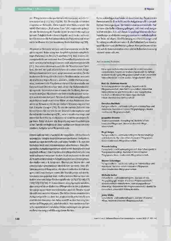 Vorschauseite 6: Palliative Pflege auf der Intensivstation