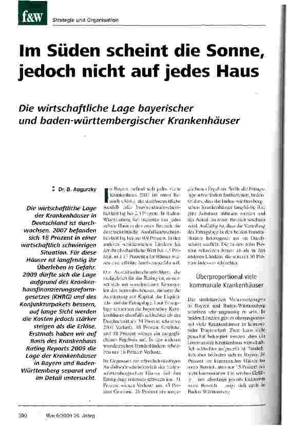 Vorschauseite 1: Im Süden scheint die Sonne, jedoch nicht auf jedes Haus