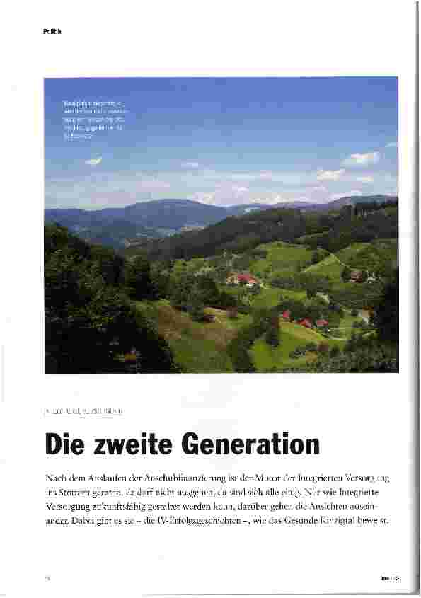 Vorschauseite 1: Die zweite Generation