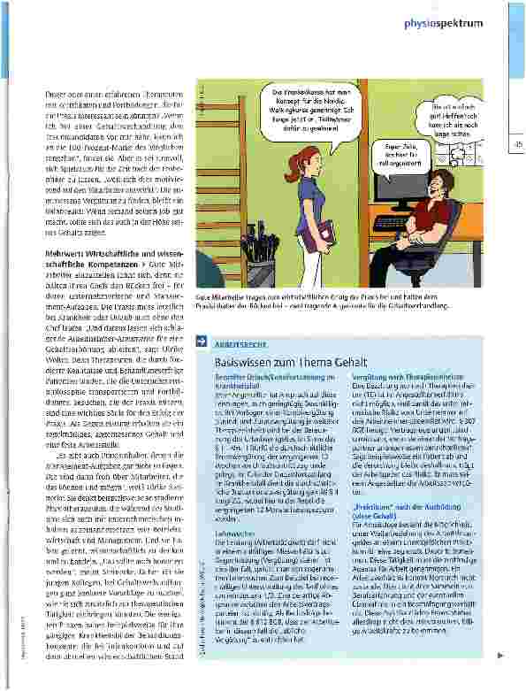Vorschauseite 2: Gehaltsverhandlung -ein Balanceakt