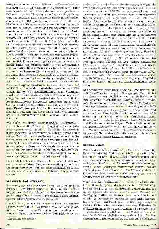 Vorschauseite 4: Aus der Arbeit einer Schiffskrankenschwester 2. Teil