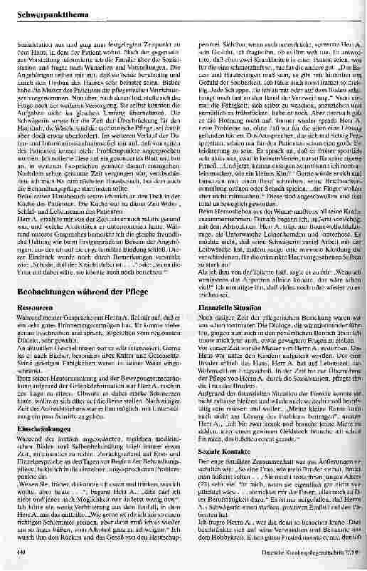 Vorschauseite 2: Begleitung und Betreuung eines an Psoriasis arthropathica Erkrankten