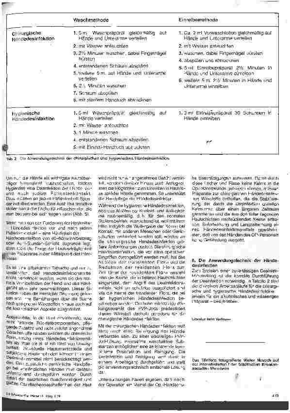 Vorschauseite 4: PVP-Jod: ein moderner Wirkstoff für die Hautund Händedesinfektion