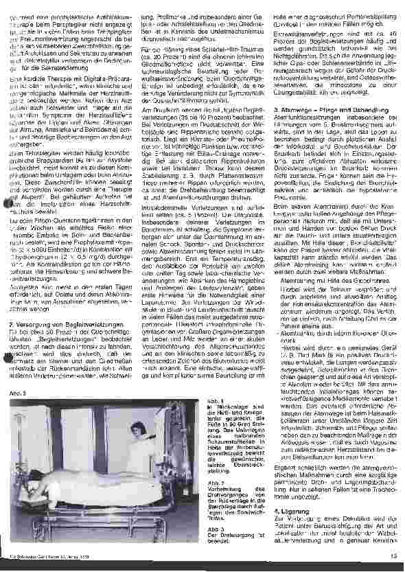 Vorschauseite 2: Die Rehabilitation traumatischer Querschnittgelähmter 3.Folge: Behandlung des frischverletzten Querschnittgelähmten