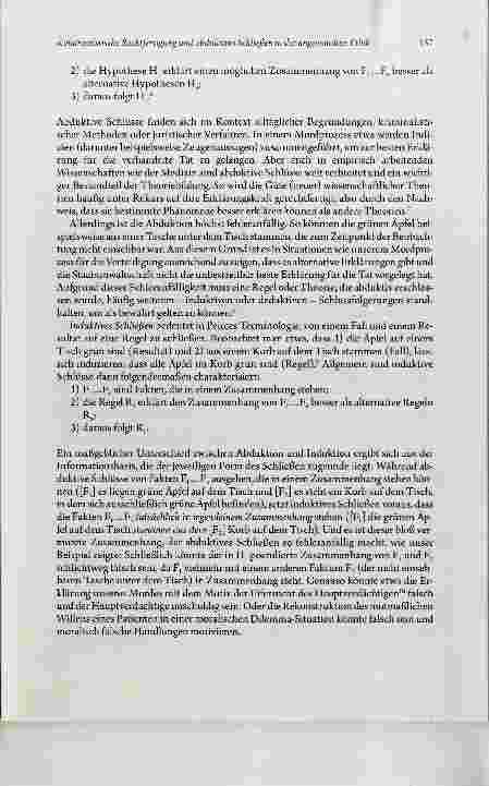 Vorschauseite 3: Kohärentistische Rechtfertigung und abduktives Schließen in der angewandten Ethik
