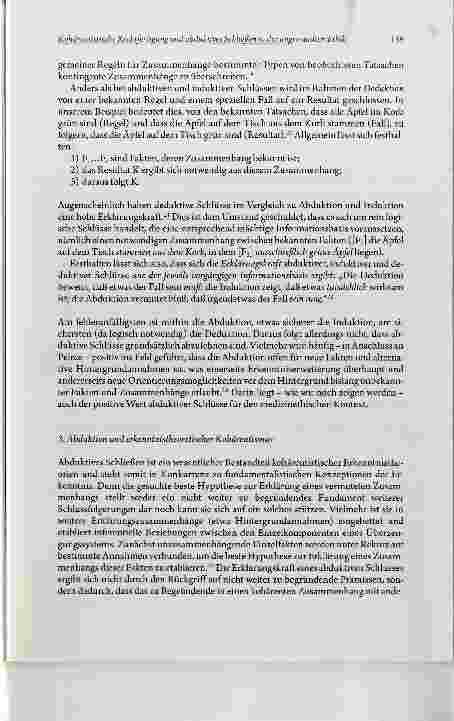 Vorschauseite 5: Kohärentistische Rechtfertigung und abduktives Schließen in der angewandten Ethik