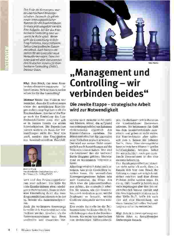 Vorschauseite 1: „Management und Controlling-wir verbinden beides