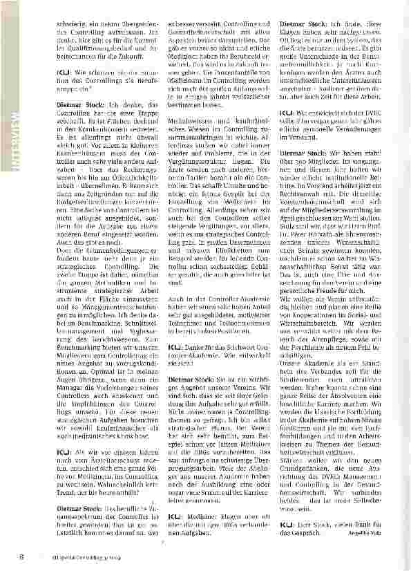 Vorschauseite 3: „Management und Controlling-wir verbinden beides