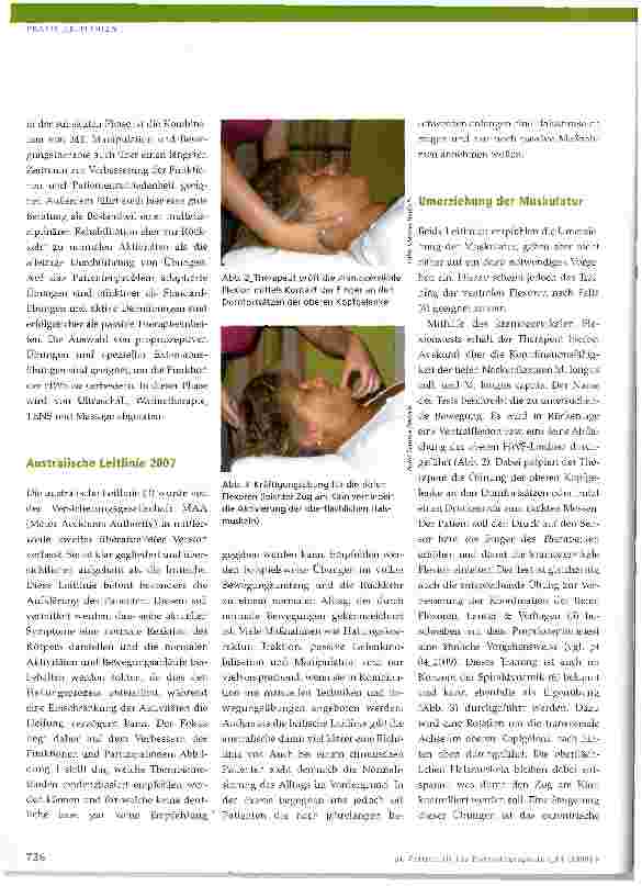 Vorschauseite 3: Whiplash Associated Disorder (WAD)