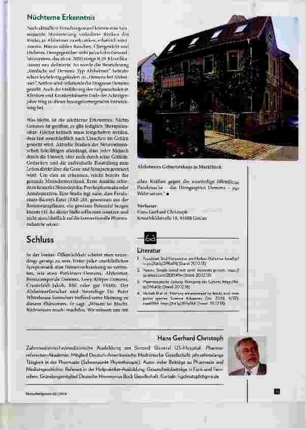 Vorschauseite 4: Alois Alzheimer