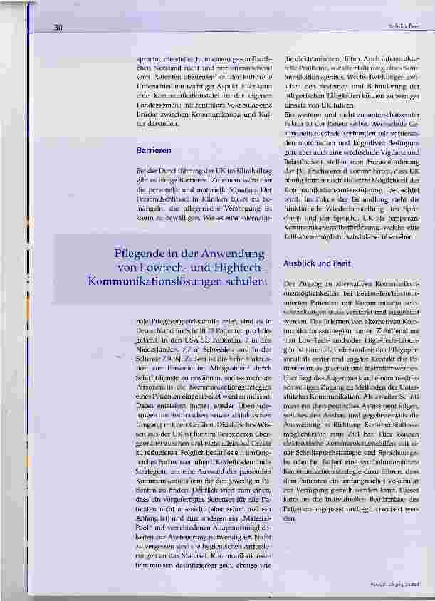 Vorschauseite 4: Kommunikation mit beeinträchtigten Patienten