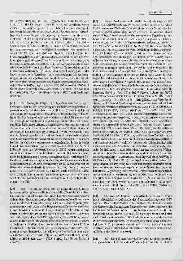 Vorschauseite 3: Krankenversicherungsrecht Genehmigungsfiktion Rücknahme der fiktiven Genehmigung - objektive Klagehäufung §13 Abs. 3a SGBV, §45 SGBX, §56 SGG