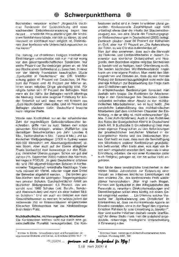Vorschauseite 3: Gelebter Glaube oder Wissen über Glauben?