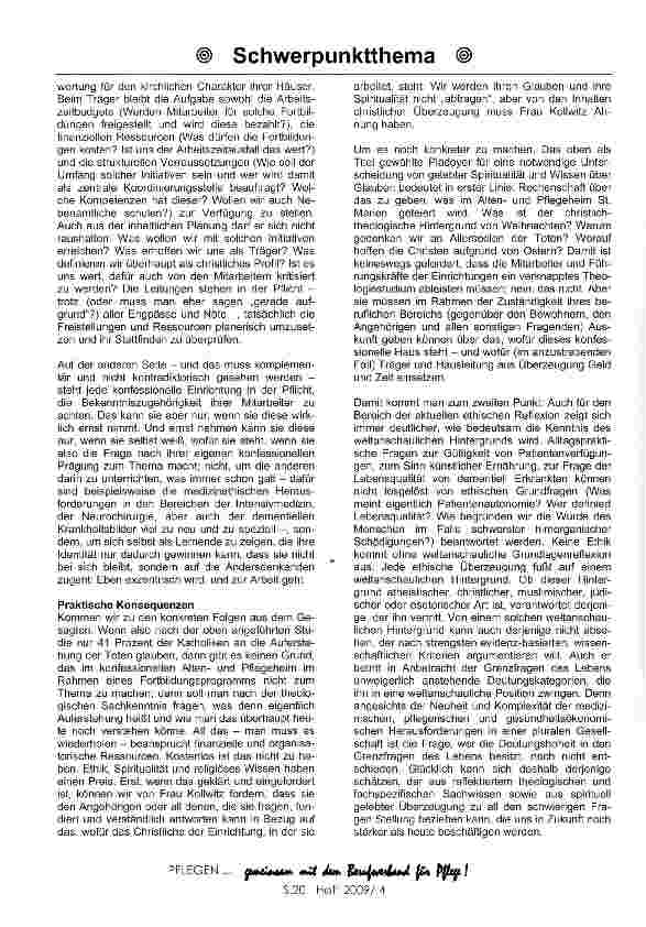 Vorschauseite 5: Gelebter Glaube oder Wissen über Glauben?