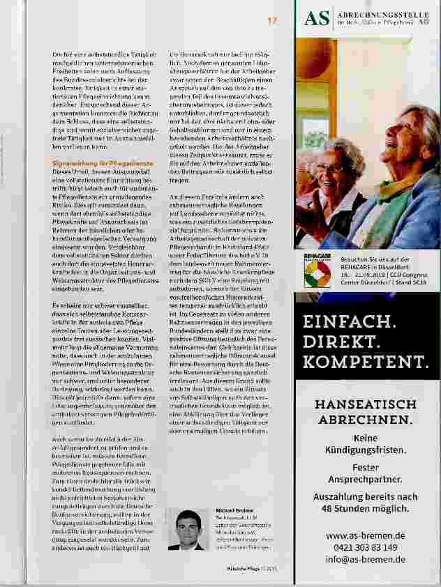 Vorschauseite 2: Es droht die Sozialversicherungspflicht für Honorarkräfte
