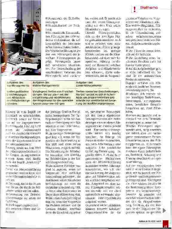 Vorschauseite 2: Kompetent führen und leiten in der Pflege