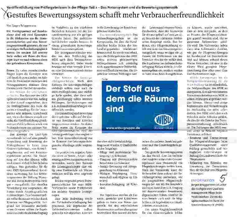 Vorschauseite 1: Gestuftes Bewertungssystem schafft mehr Verbraucherfreundlichkeit