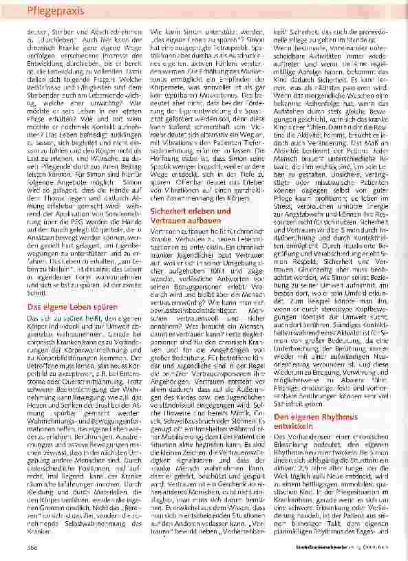 Vorschauseite 2: Chronisch krank, eine lebenslange Aufgabe, betrachtet aus drei verschiedenen Perspektiven