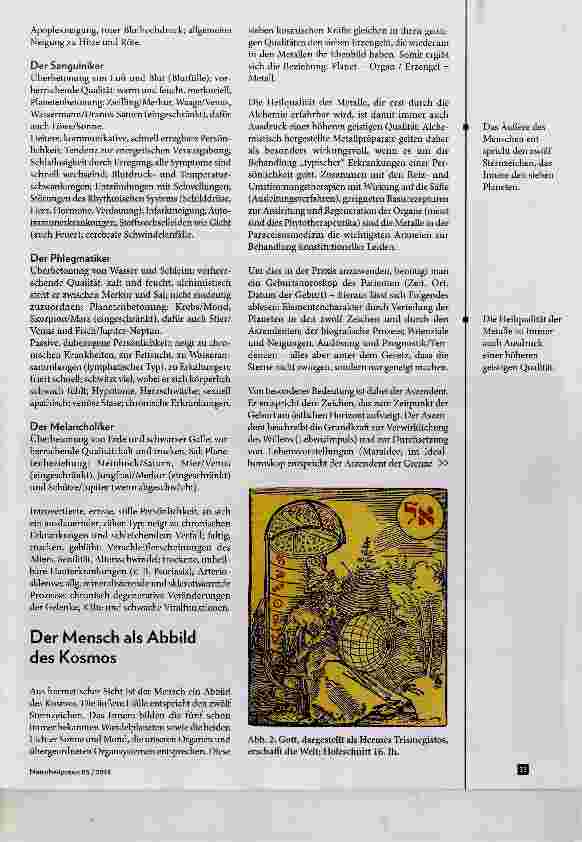 Vorschauseite 3: Der Mensch als Abbild des Kosmos