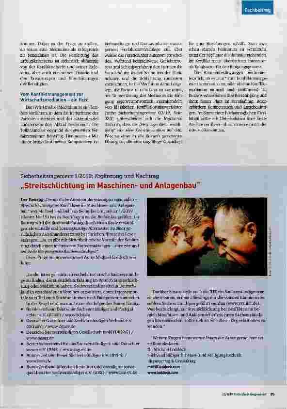 Vorschauseite 4: Eine spezielle Form des Konfliktmanagements