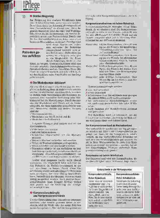 Vorschauseite 2: Pflegepraxis für die interne Fortbildung