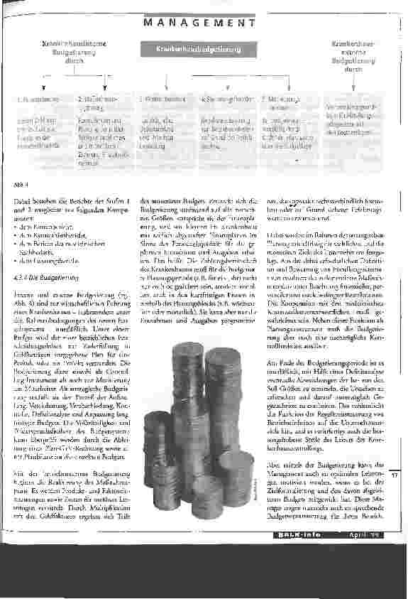 Vorschauseite 2: Das Krankenhaus ist kein Produktionsbetrieb
