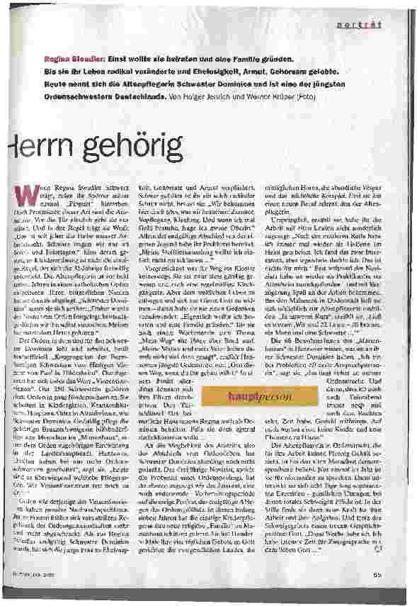 Vorschauseite 2: Herrn gehörig