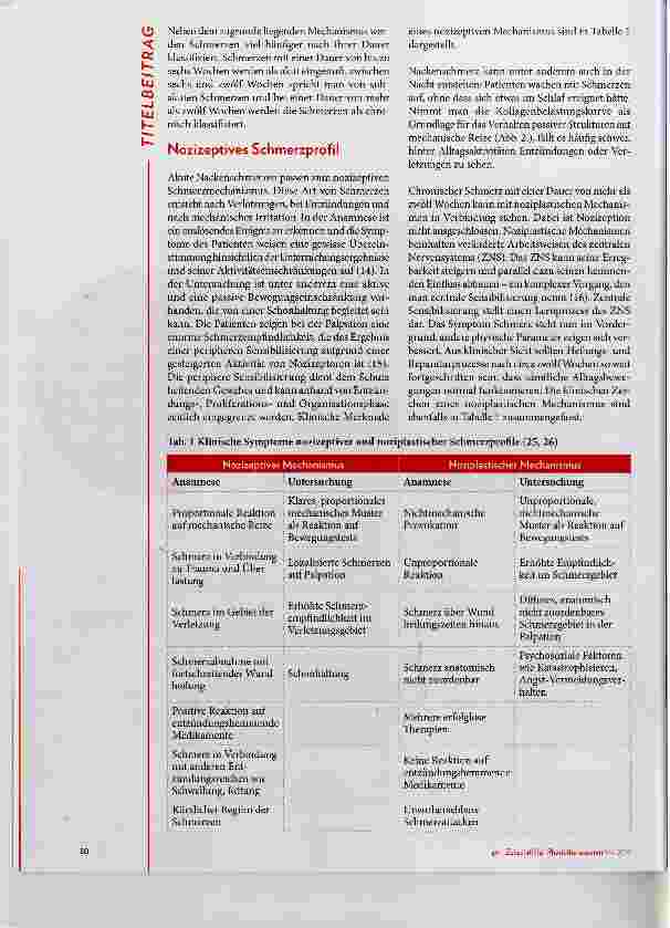 Vorschauseite 3: Nackenschmerzen: Schutz versus Lernen