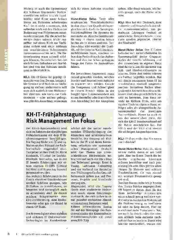 Vorschauseite 2: Die IT als Akteur zwischen Anwender und Anbieter
