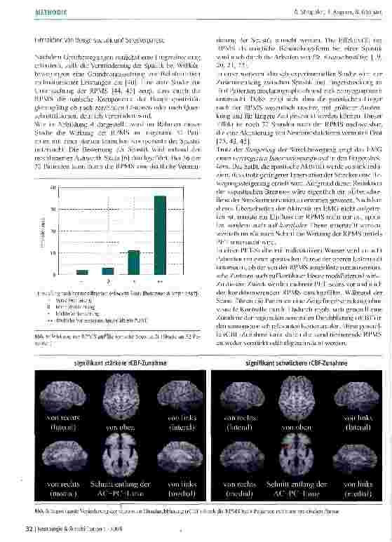 Vorschauseite 5: RPMS als Stimulationsmethode zur Rehabilitation sensomotorischer Defizite an Arm und Hand als Folge von zerebralen Läsionen