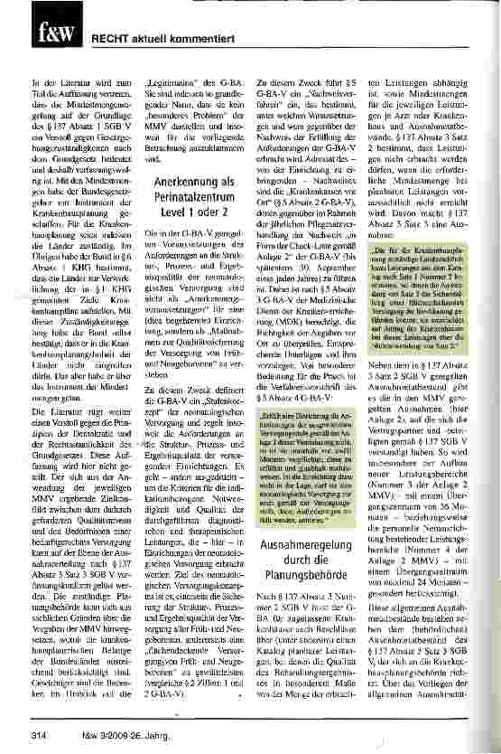Vorschauseite 3: Mindestmengen und Krankenhausplanung: Quantität vor Qualität?