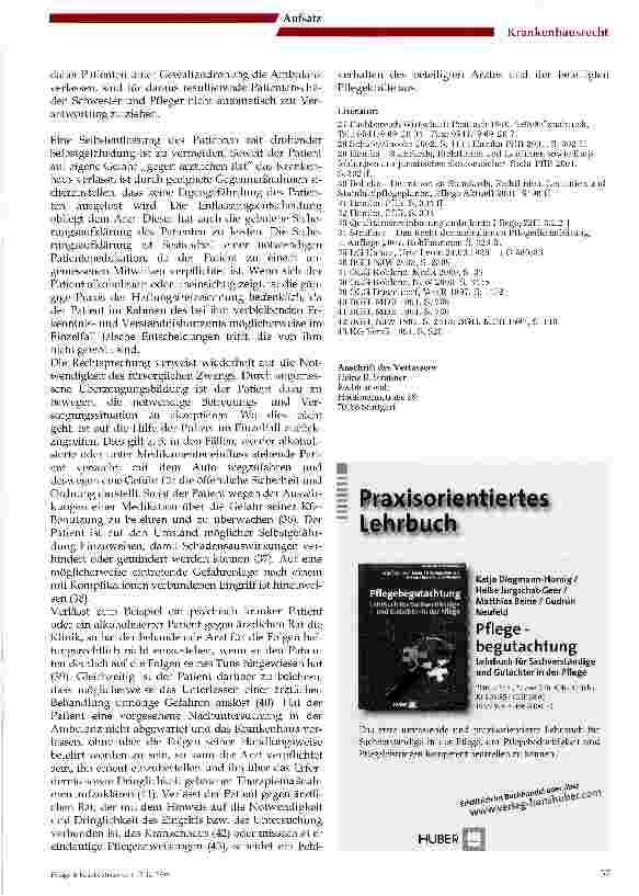 Vorschauseite 3: Die Entlassung und Überleitung des Patienten