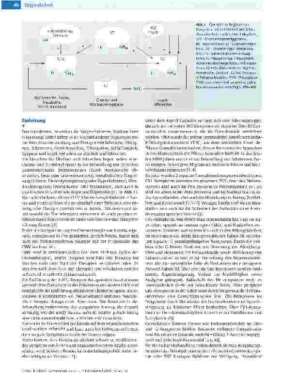 Vorschauseite 2: Cannabinoide in der palliativen Symptomkontrolle