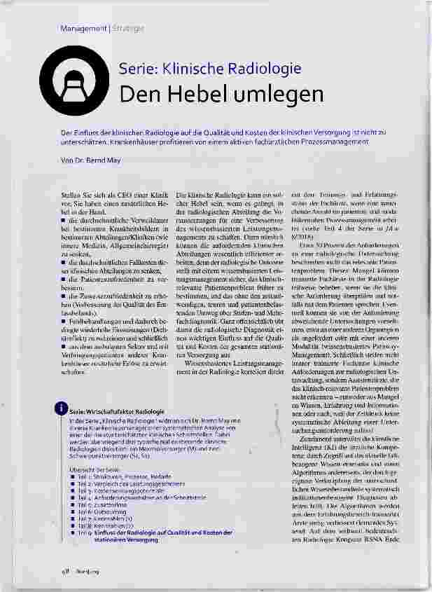 Vorschauseite 1: Den Hebel umlegen