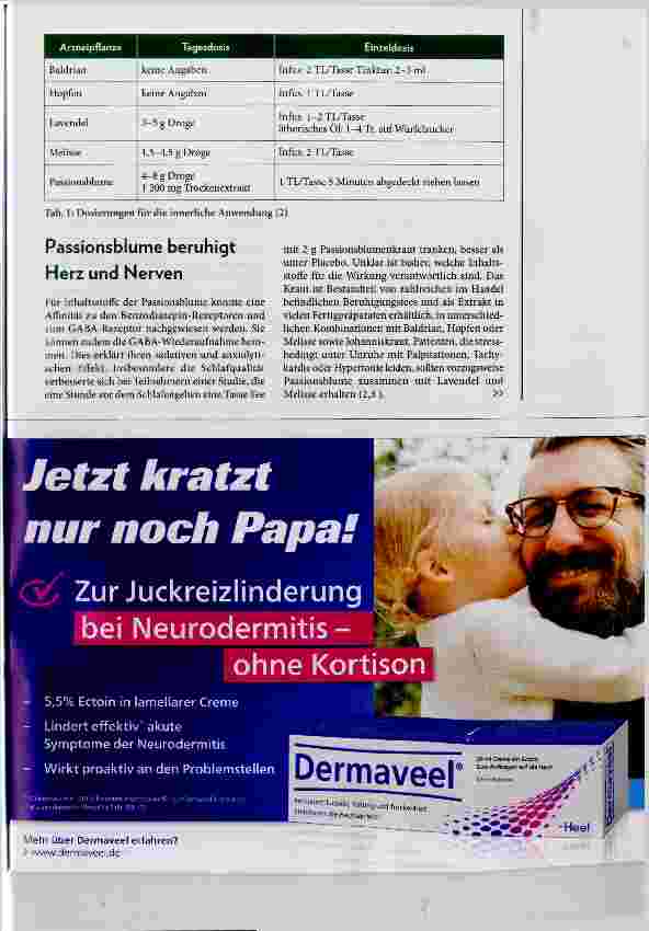 Vorschauseite 4: Phytotherapie für mehr Gelassenheit und besseren Schlaf